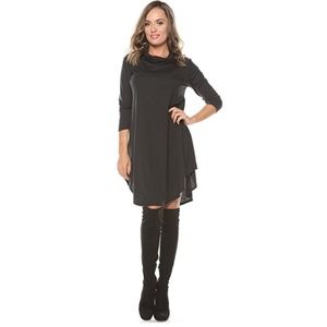 New Black XL T-Shirt Dress